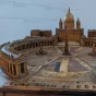 maquette de la Place Saint-Pierre de Rome - © RCF Lyon (Didier Rodriguez)