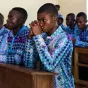 Séminaristes à Mbuji-Mayi, RDC, le 03/03/2019 ©Emeric Fohlen / Hans Lucas