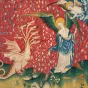 Un panneau de la tapisserie de l'Apocalypse d'Angers