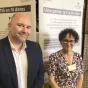Fabrice SIMON directeur du SPIP et Christine Boisumeau référente TIG
