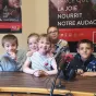 Elèves de CM1/CM2 de l'école St Joseph Capucines de St Vallier ©RCF