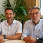 Thierry Walzer (à gauche), Gilbert Lenoir - © RCF Lyon