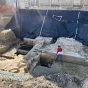 Le chantier de fouilles du château de l'Hermine ©RCF