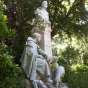 Hommage à Paul Vayson (F. Charpentier, 1913) Avignon,  Jardin des Doms. Photo RL