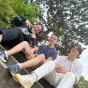 Manuel, Mathéo et Sam, gagnants du Challenge rap de la Charente Business School