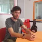 Kévin Acosta, l'un des responsables de l'association © Chloé Vernet