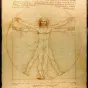 L'Homme de Vitruve, 1485-1490, par Léonard de Vinci. © Wikipedia.