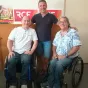 Geoffroy Wautrecht Thierry Jacquet Pierre Chave Comité Handisport de l'Ain