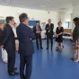 Les élus du Département en visite au collège Jean Monnet de Châteauroux. © RCF - Hugo Sastre.