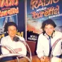 Michel Drucker en juin 1984 à Radio Services Tour Eiffel