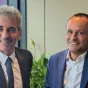 Jean-Pierre Brenas et Julien Bony au micro de RCF Auvergne