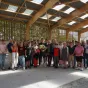La halle paysagère du lycée agricole de Merdrignac a été présentée, lundi 4 septembre, aux représentants du Conseil régional. (c) DRAAF Bretagne/CD