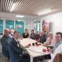 Une table ronde enregistrée dans les locaux de la pension Le Galoubet, à Clermont-Ferrand
