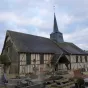 Eglise Drosnay avant l'incendie de juillet 2023