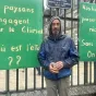 Julien Hamon, co-porte parole de la confédération paysanne 56
