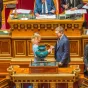 Simon Uzenat a fait sa rentrée lundi au Palais du Luxembourg. 