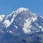 Le Mont-Blanc, vu depuis Tignes en 2018. ©Wikimédia