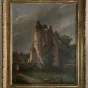 Le Château de Vernet, par Gustave Jouanneau. © Musée St Vic - St Amand Montrond.