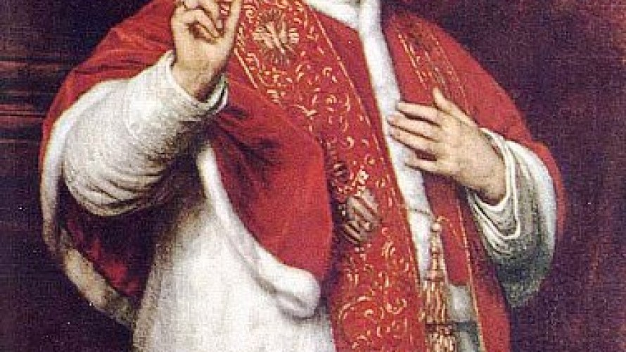 2020 - domaine public - Bienheureux pape Pie IX