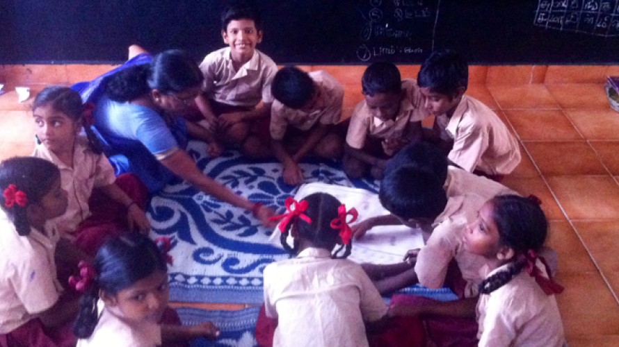 RCF/Thierry Lyonnet - Enfants de l'association Arunodaya