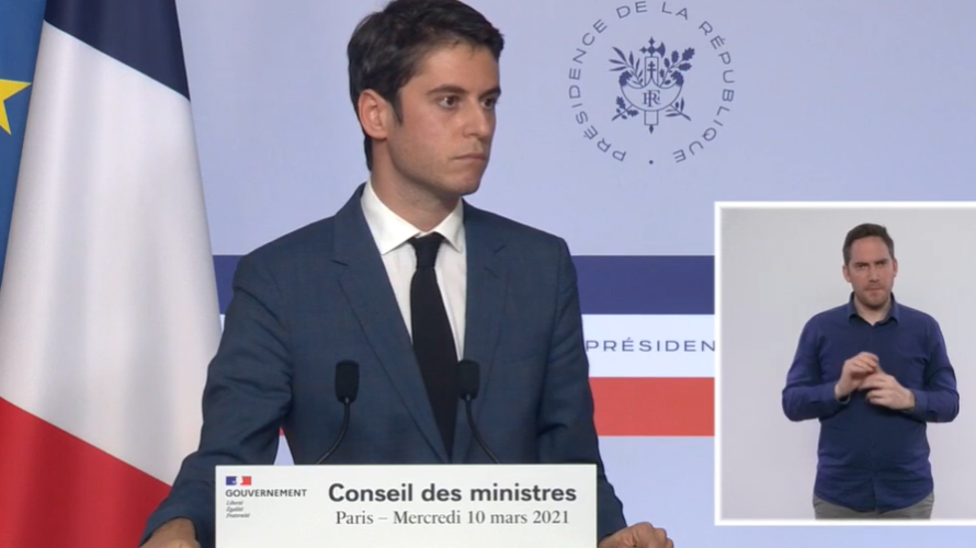 Capture d'écran - Elysée