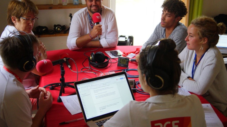 William Tortolo / RCF Savoie - RCF installe ses studios au cœur du festival Welcome to Paradise