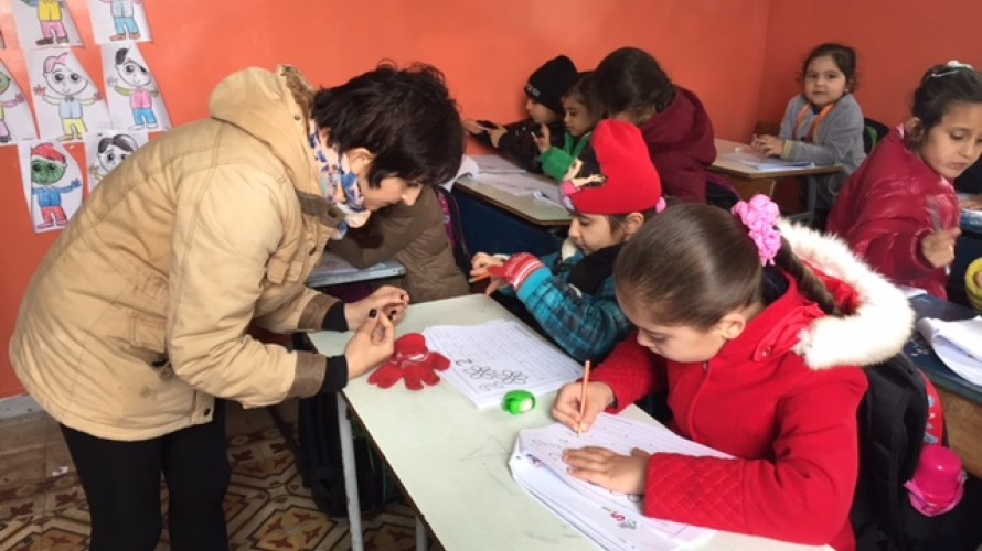 Véronique Alzieu - Ecole Yalla! Aley janvier 2018