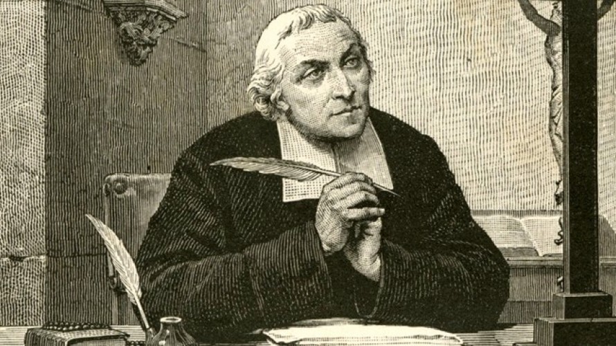 Wikimédia Commons - Jean-Baptiste de La Salle gravé par L. Chapon, d'après Charles Müller, 1887