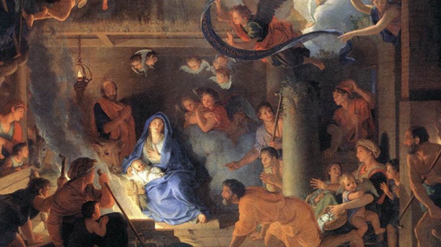 Wikimédia Commons - Nativité par Charles Le Brun