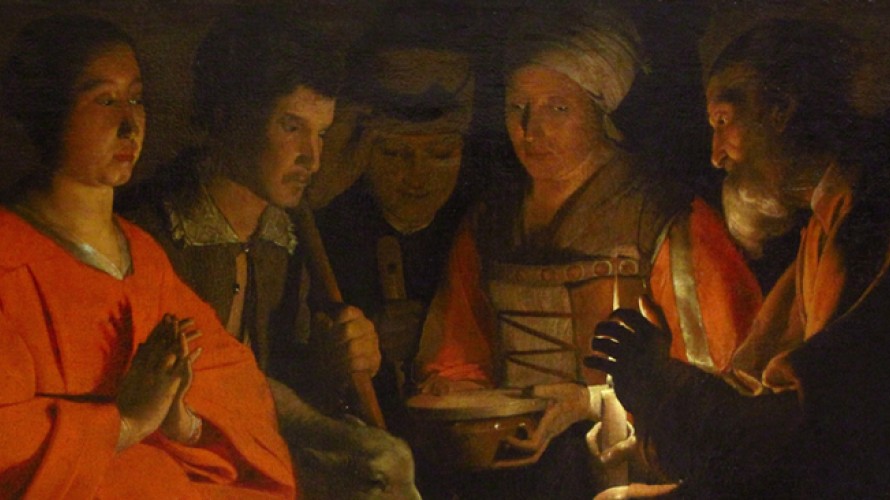 Wikimédia Commons / L'adoration des bergers, de Georges de La Tour (1645)