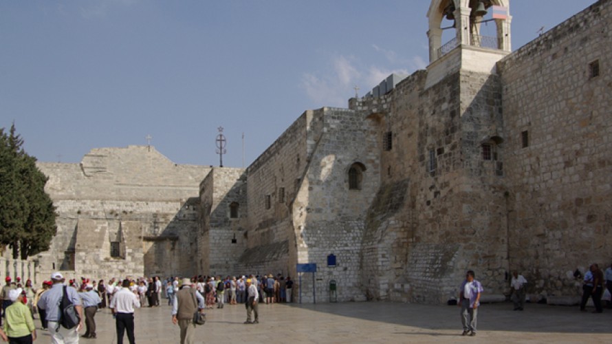 Wikimédia Commons - Basilique de la Nativité, à Bethléem, Israël