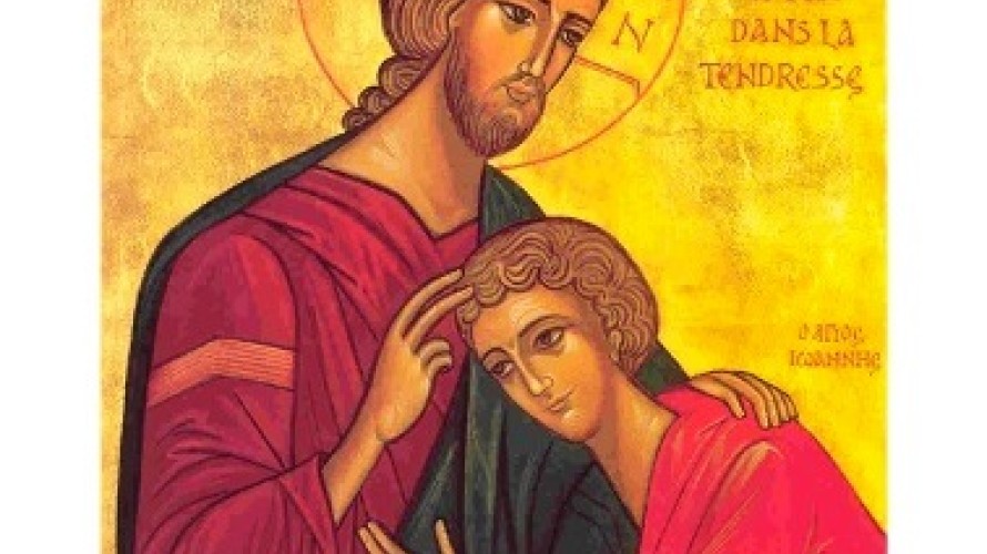 2018 traditions-monastiques.com Saint Jean sur le coeur de Jésus
