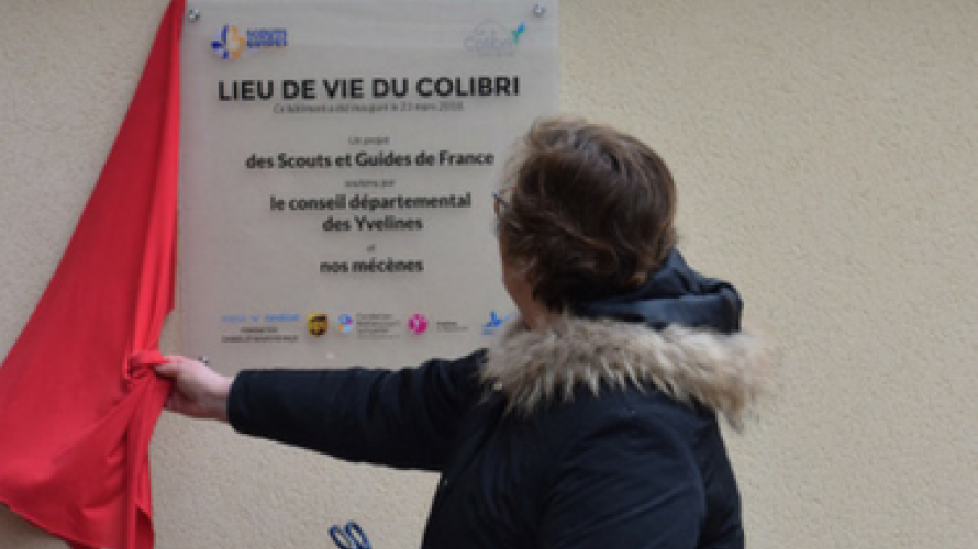 2017 SGDF - Inauguration du lieu de vie du Colibri