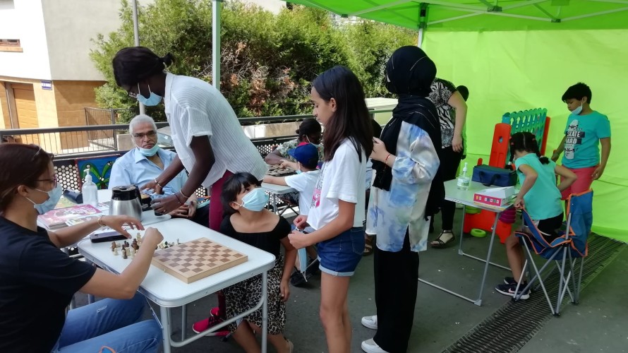 Animations de rue à Metz Borny - Photo Melody Dincher