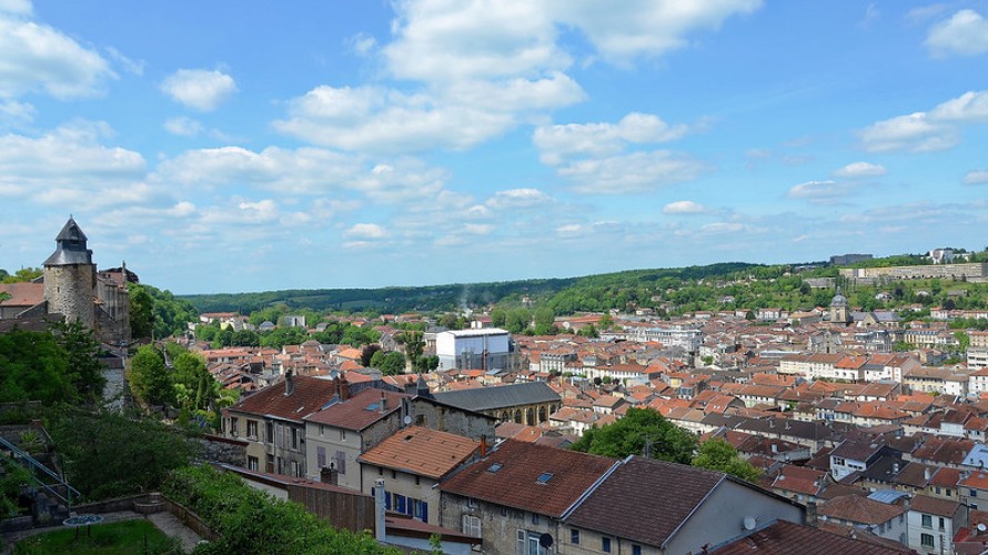 La ville basse de Bar-le-Duc par Patrick (Flickr). 