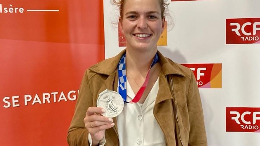 Laura Tarantola, vice-championne olympique d'aviron aux Jeux de Tokyo 2020