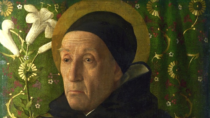 Souvent considéré comme celui de Maître Eckhart, ce portrait représente Fra Teodoro d'Urbino en saint Dominique ©Wikimédia commons