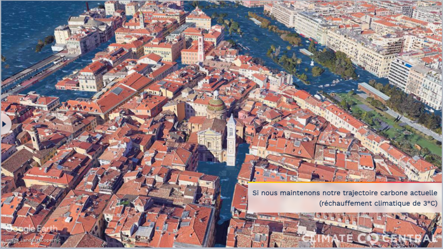 Nice sous les eaux, Climate Central