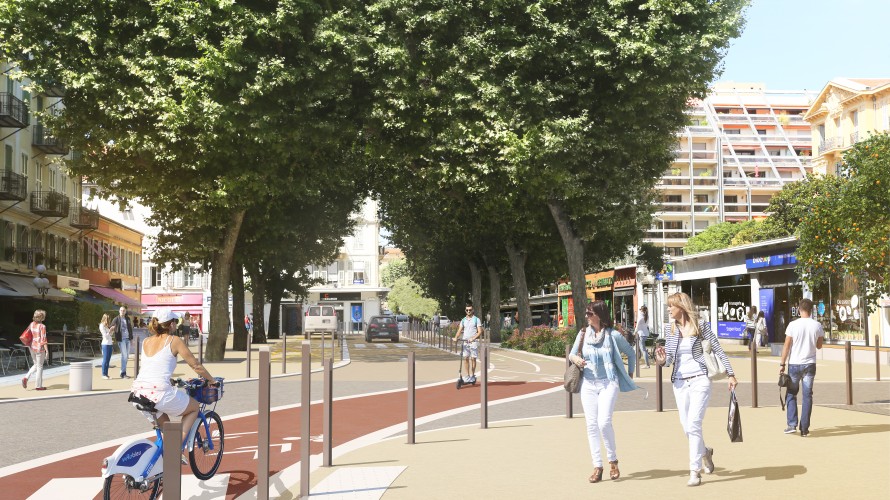 Voila à quoi va ressembler la place Grimaldi en mars 2022 - Métropole Nice Côte d’Azur