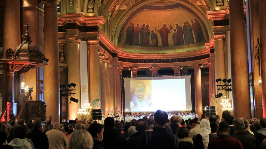 Messe pendant le Congrès Mission de Rennes ©Diocèse de Vannes