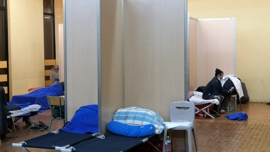 La salle paroissiale de Novel, transformée en hébergement d'urgence hivernal ©RCF 2021