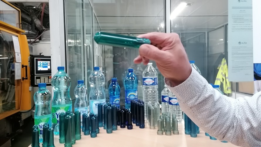 Les futures bouteilles en rPET