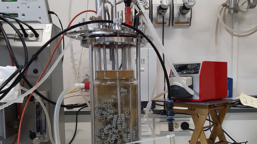 Après cinq ans d'essais en laboratoire, l'entreprise Athéna Recherche et Innovation s'apprête à tester son système de production d'hydrogène dans des usines de la région. ©DR