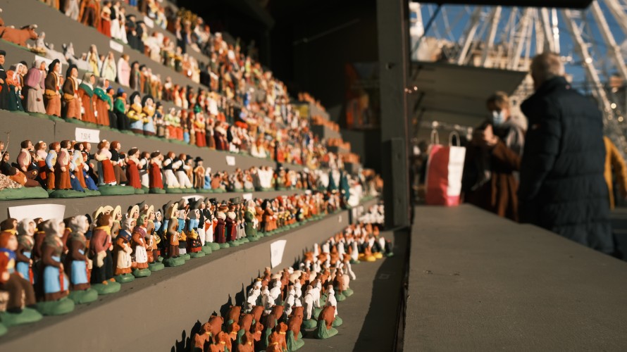 La Foire aux Santons se tient sur le Vieux Port de Marseille jusqu'au 2 janvier©Nina Pavan