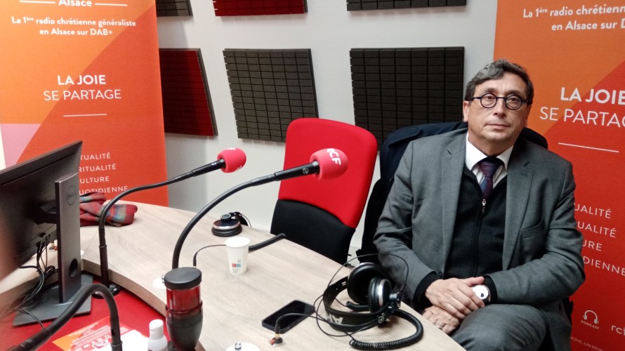 Yves Calderini, directeur de l'INSEE Grand Est - © RCF Alsace