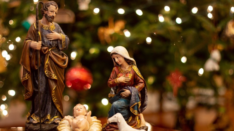 Marie et Joseph, avec Jésus - © Pixabay.com
