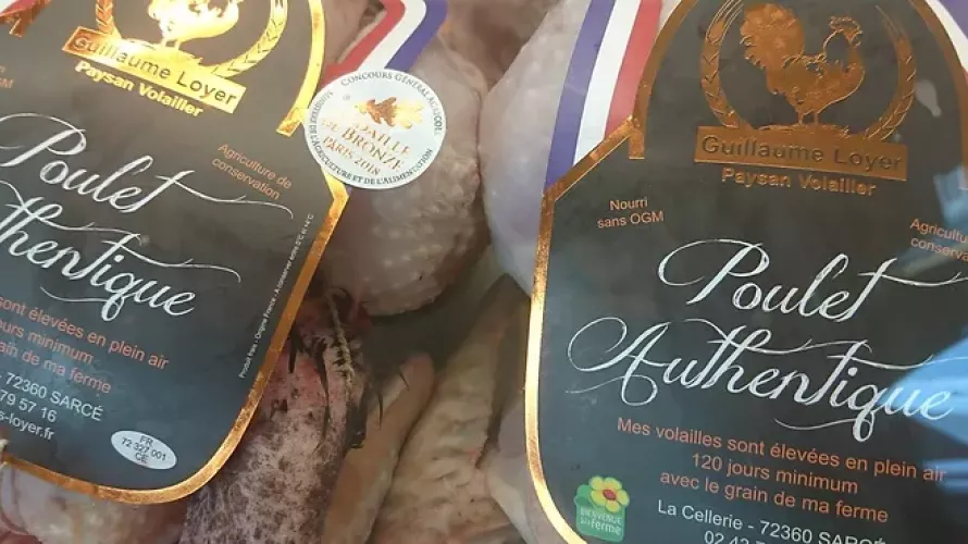 Les volailles de Guillaume Loyer © Volailles Loyer