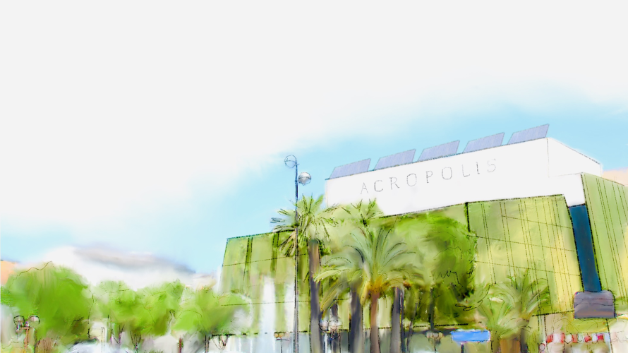 La végétalisation plutôt que la destruction: visuel Nice Ecologique