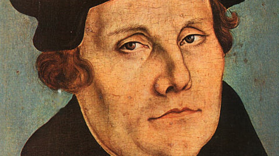Martin Luther en 1529, par Lucas Cranach l'Ancien - Wikimédia Commons 