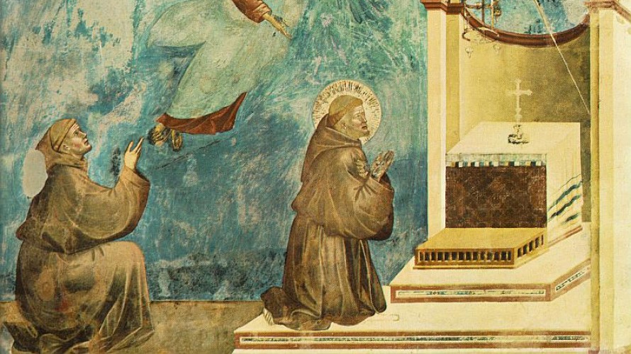 Fresques de la vie de saint François à Assise (Giotto) ©Wikimédia commons
